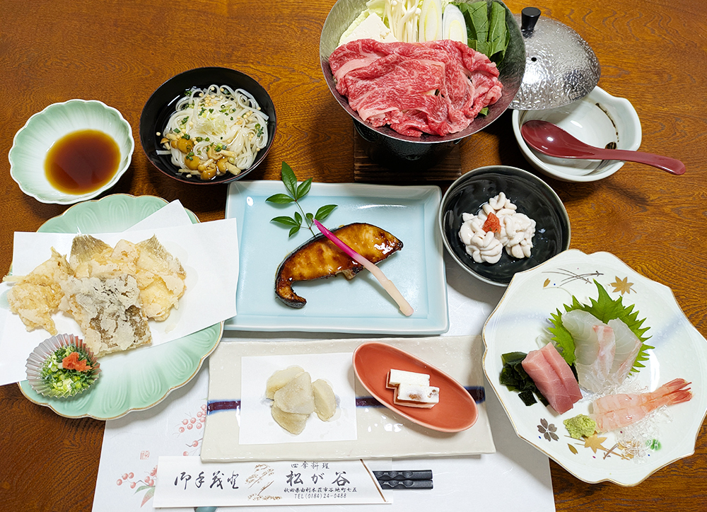 会席料理4,000円コース